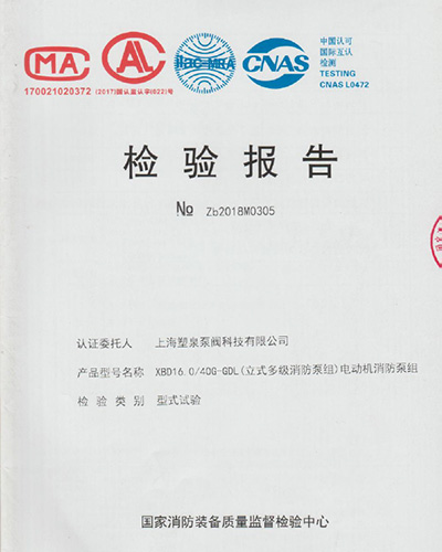 檢驗(yàn)報告